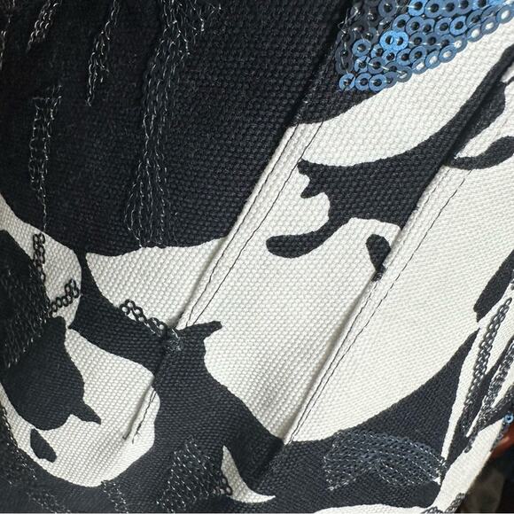 Elie Tahari Floral Sequin Dress Structured Embellished Wedding Guest Mystical 2 - Picture 12 of 15